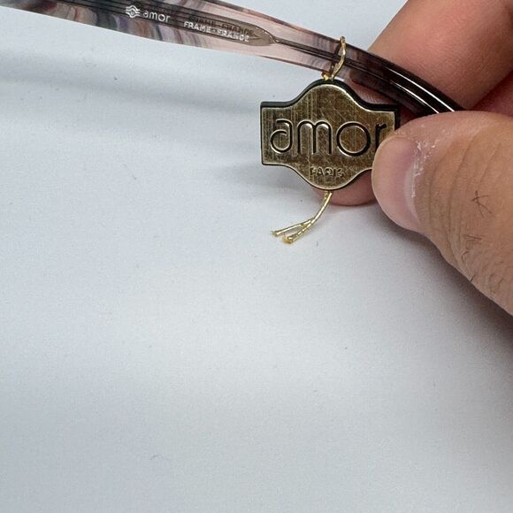 Vtg Sol Amor Sunglasses Frame Multicolor Frame Only Wrap Around H404 - Picture 7 of 8